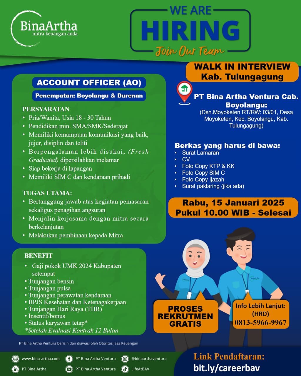 ______________________________________________Jolali tag kancamu sing golek kerjaan cah ;)) ______________________________________________WASPADA okeh loker modus PENIPUAN AWAS!!!1